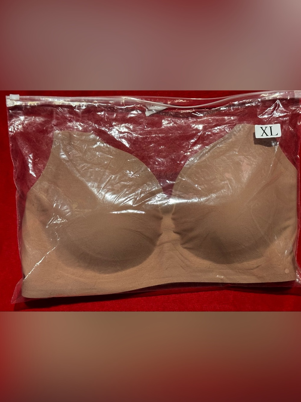 Unlisted Beige Strapless Padded Bandeau Bra